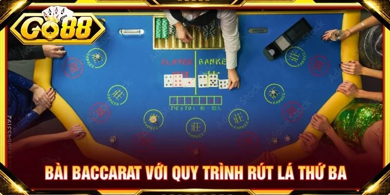 Bài baccarat với quy trình rút lá thứ ba