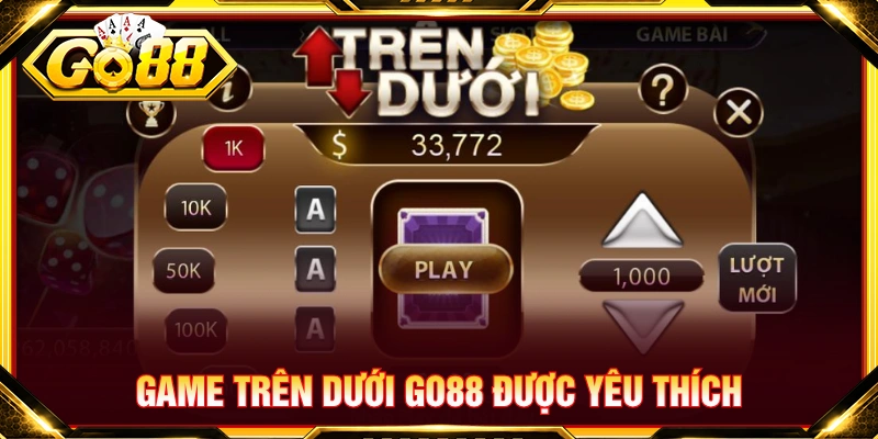 Game trên dưới diễn ra nhanh chóng nên được người chơi yêu thích