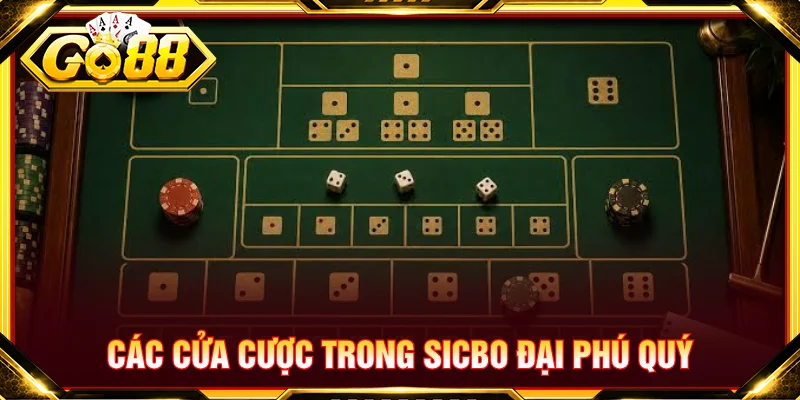 Mỗi nhóm cược đều tập trung vào một dạng kết quả khác nhau