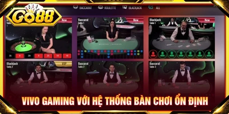 Vivo Gaming với hệ thống bàn chơi ổn định